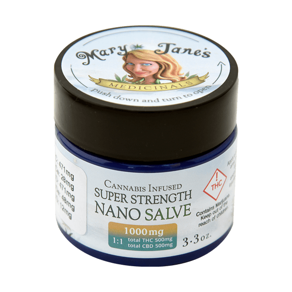 Super Strength Nano Salve Mary Jane's Medicinals
